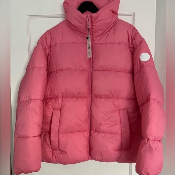 Jilly Box Pink Noize Avalon  Puffer Jacket. Size Medium- Brand New Never Worn - Picture 2 of 5